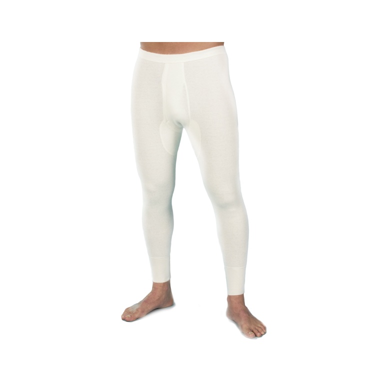 Medima Unterwäsche Unterziehhose (50% Angora) lang weiss Herren (Gr. M-L)